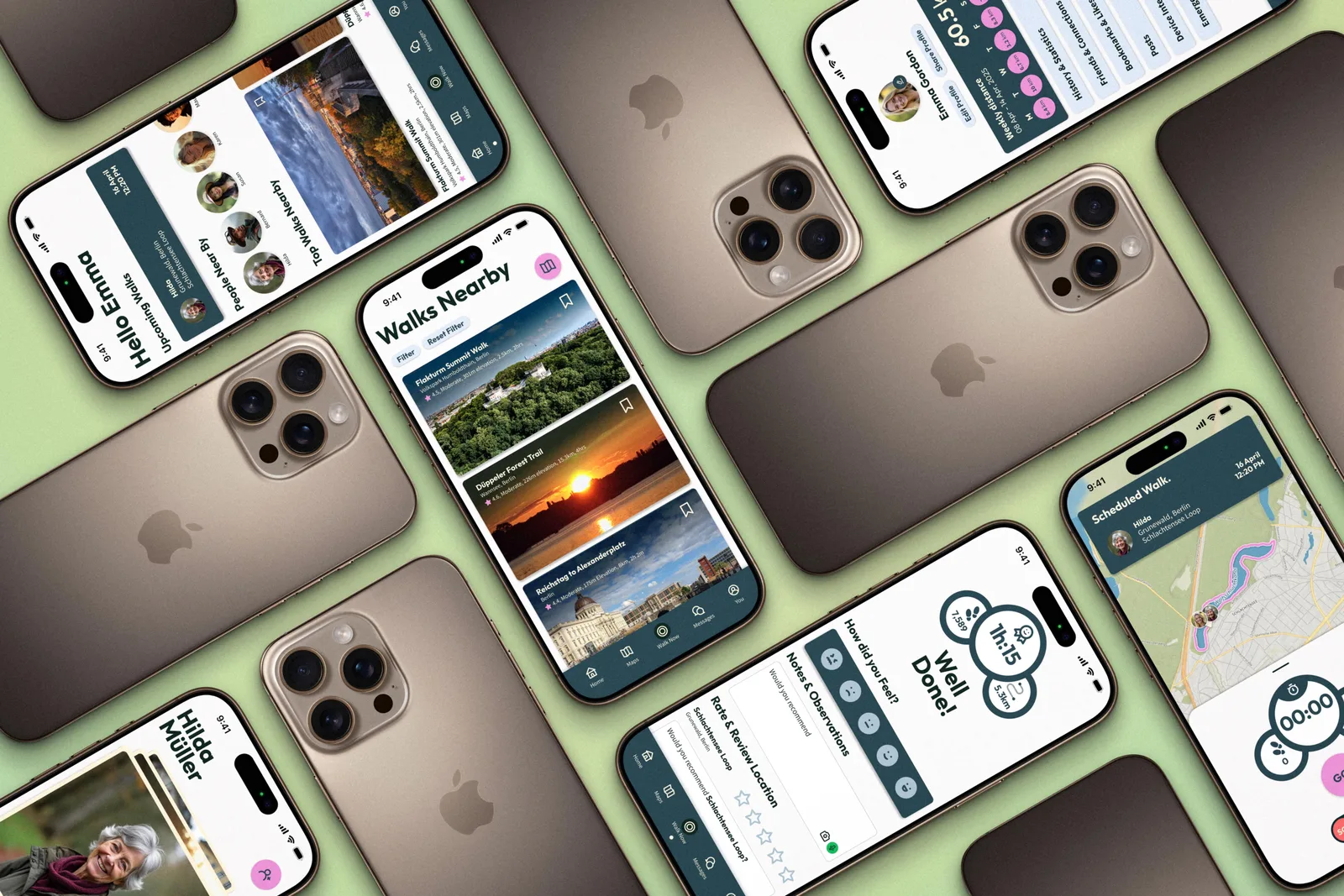 Walk With Me Project Display