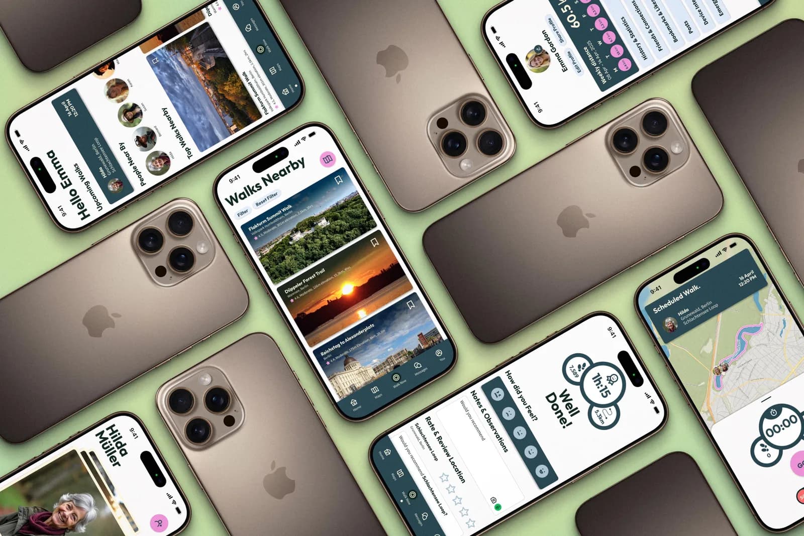 Walk With Me Project Display